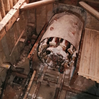 Проходка щита